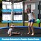Outdoor Trampoline Bounce Combo with Safety Closure Net Ladder